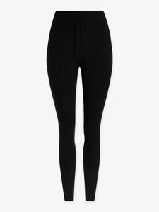 VARLEY AIDEN KNIT LEGGING - BLACK