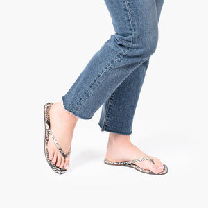 TKEES LILY VEGAN ANIMAL - SAND SNAKE