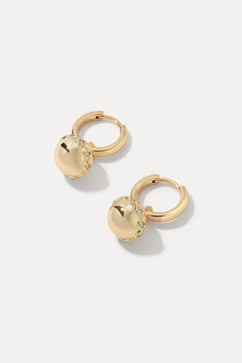 MIRANDA FRYE AURORA HUGGIES - GOLD