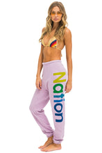 Load image into Gallery viewer, AVIATOR NATION 2 SWEATPANTS - MAUVE
