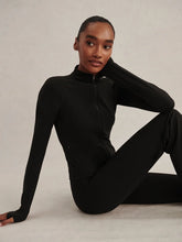 Load image into Gallery viewer, VARLEY ALWAYS ZIP-THROUGH SWEAT - BLACK
