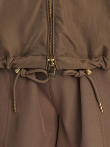 VARLEY MORVEN BLOUSON JACKET - TAUPE STONE