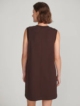 Load image into Gallery viewer, VARLEY ELBA TANK MINI DRESS - COFFEE BEAN

