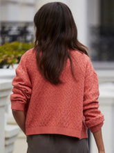 Load image into Gallery viewer, VARLEY HOSSLER KNIT CARDIGAN - APRICOT BRANDY
