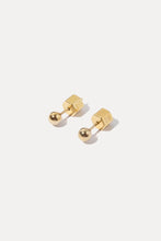 Load image into Gallery viewer, MIRANDA FRYE BALL STUDS - GOLD
