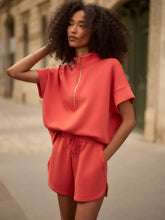 Load image into Gallery viewer, VARLEY RITCHIE SHORT SLEEVE SWEAT - SUMMER FIG

