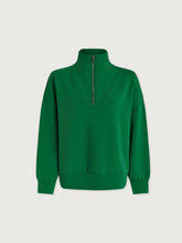 Load image into Gallery viewer, VARLEY HAWLEY HALF-ZIP SWEAT - VERDANT GREEN
