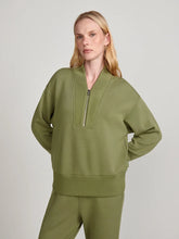 Load image into Gallery viewer, VARLEY SALLY HALF-ZIP SWEAT - LODEN GREEN
