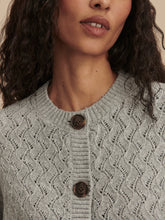 Load image into Gallery viewer, VARLEY HOSSLER KNIT CARDIGAN - GREY MELANGE
