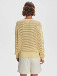 VARLEY KERSHAW SWEAT - SOFT SUNLIGHT