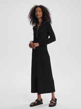 Load image into Gallery viewer, VARLEY ALEXIS MIDI DRESS - BLACK
