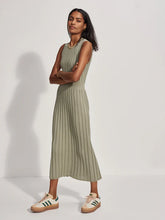 Load image into Gallery viewer, VARLEY FLORIAN KNIT DRESS - SEAGRASS
