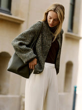 Load image into Gallery viewer, VARLEY PATRICIA RIB CARDIGAN - PONDEROSA PINE FLECK
