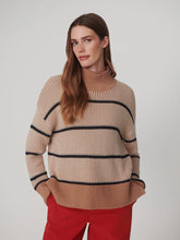 Load image into Gallery viewer, VARLEY HOLLAND KNIT SWEATER - MID TAN
