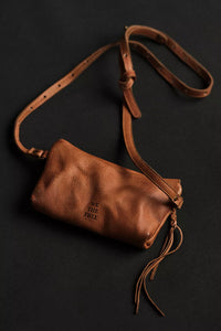 FREE PEOPLE WE THE FREE RIDER CROSSBODY BAG - AGED TAN