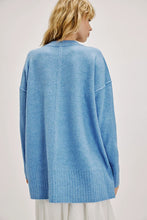 Load image into Gallery viewer, FREE PEOPLE PHOEBE PULLOVER - WATERFALL HEATHER
