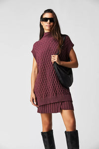 FREE PEOPLE ROSEMARY SET - PLUM JAM