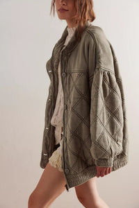 FREE PEOPLE JUNO JACKET - LAUREL OAK