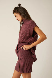 FREE PEOPLE ROSEMARY SET - PLUM JAM