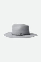 Load image into Gallery viewer, BRIXTON COHEN COWBOY HAT - LIGHT GREY
