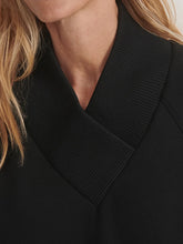 Load image into Gallery viewer, VARLEY MACIE ZIP-HEM SWEATER - BLACK
