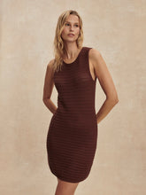 Load image into Gallery viewer, VARLEY SHANE KNIT DRESS - IRONWOOD
