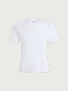 VARLEY REGINA FITTED TEE - WHITE