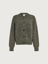 Load image into Gallery viewer, VARLEY PATRICIA RIB CARDIGAN - PONDEROSA PINE FLECK
