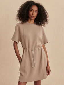 VARLEY MAPLE DRESS 2.0 - LIGHT TAUPE