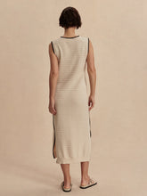 Load image into Gallery viewer, VARLEY DWIGHT TANK KNIT MIDI DRESS - BIRCH
