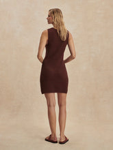 Load image into Gallery viewer, VARLEY SHANE KNIT DRESS - IRONWOOD
