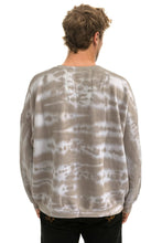 Load image into Gallery viewer, AVIATOR NATION HAND DYED RELAXED CREW SWEATSHIRT - TIE DYE SAND
