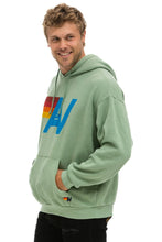 Load image into Gallery viewer, AVIATOR NATION LOGO PULLOVER RELAXED HOODIE - SAGE
