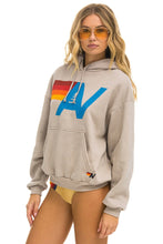 Load image into Gallery viewer, AVIATOR NATION LOGO PULLOVER RELAXED HOODIE - SAND
