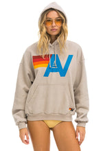 Load image into Gallery viewer, AVIATOR NATION LOGO PULLOVER RELAXED HOODIE - SAND
