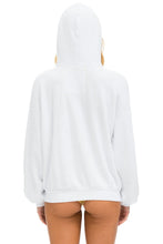 Load image into Gallery viewer, AVIATOR NATION LOGO PULLOVER RELAXED HOODIE - WHITE
