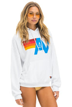 Load image into Gallery viewer, AVIATOR NATION LOGO PULLOVER RELAXED HOODIE - WHITE
