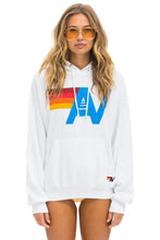 Load image into Gallery viewer, AVIATOR NATION LOGO PULLOVER RELAXED HOODIE - WHITE
