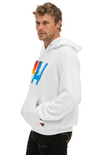 Load image into Gallery viewer, AVIATOR NATION LOGO PULLOVER RELAXED HOODIE - WHITE
