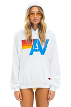 Load image into Gallery viewer, AVIATOR NATION LOGO PULLOVER RELAXED HOODIE - WHITE
