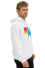 Load image into Gallery viewer, AVIATOR NATION LOGO PULLOVER RELAXED HOODIE - WHITE
