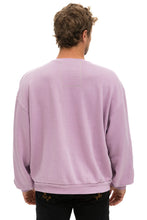 Load image into Gallery viewer, AVIATOR NATION LOGO RELAXED CREW SWEATSHIRT - MAUVE
