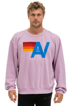 Load image into Gallery viewer, AVIATOR NATION LOGO RELAXED CREW SWEATSHIRT - MAUVE
