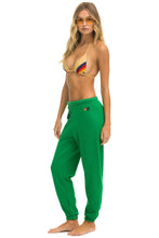 Load image into Gallery viewer, AVIATOR NATION LOGO SWEATPANTS - KELLY GREEN
