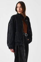 Load image into Gallery viewer, SEVENTY + MOCHI JUNO OVERSIZED ZIP JACKET - FAIRBANKS
