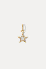 Load image into Gallery viewer, MIRANDA FRYE STAR NECKLACE CHARM - GOLD
