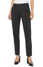 Load image into Gallery viewer, LIVERPOOL GEMMA CIGARETTE TROUSER - HEATHERED CHARCOAL
