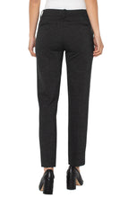 Load image into Gallery viewer, LIVERPOOL GEMMA CIGARETTE TROUSER - HEATHERED CHARCOAL
