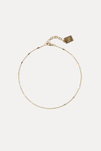 MIRANDA FRYE WINDSOR ANKLET - GOLD