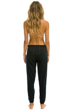 Load image into Gallery viewer, AVIATOR NATION 5 STRIPE SWEATPANTS - CHARCOAL
